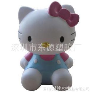 Hello Kitty 超Q坐姿凯蒂猫公仔 外贸可爱玩具娃娃 存钱罐