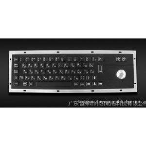 供应深圳厂家直销IP65认证防爆工业键鼠一体键盘KMY299B-BL