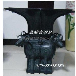 供应仿古青铜器四羊方尊湖南宁乡出土商务馈赠庆典摆件