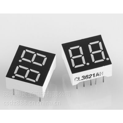 56寸双位共阴蓝色数码管