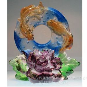 供应琉璃连连有余、金玉满堂、富贵有余、鱼跃龙门、鳌鱼成龙、金龙鱼、鱼来运转、双鱼吐水