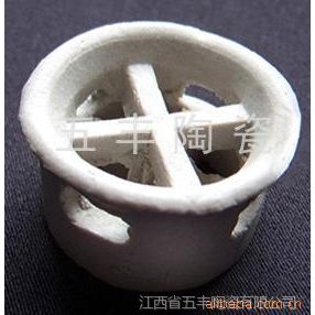 供应专业生产陶瓷阶梯环 瓷环 陶瓷填料