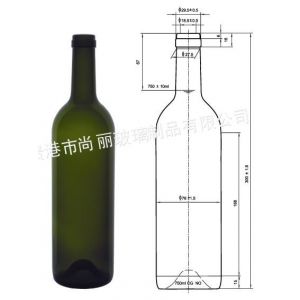 供应玻璃红酒瓶 葡萄酒瓶 750ml