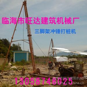 供应【精品推荐】冲击式钻机：8JZD-5T冲锤打桩机（冲击钻机）