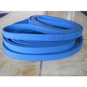 供应糊盒机皮带 双面蓝色平皮带 纸张牵引带 印刷机械皮带
