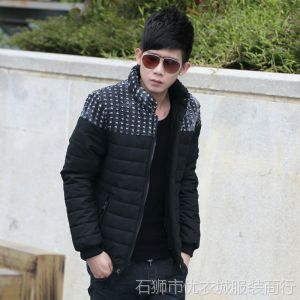 供应酷流棉衣男装修身棉衣男士秋冬装外套 棉服 韩版潮流男装 A362