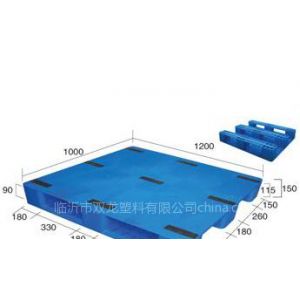 供应1200x800mm平板川字塑料托盘