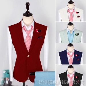 供应2014精品新款西服 袖子撞色 特色款休闲男士西装西服外套