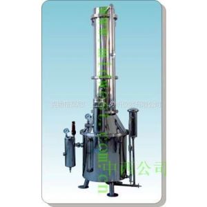 供应不锈钢塔式蒸汽重蒸馏水器（400L）