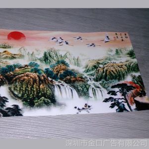 供应透明pvc片喷绘 uv平板印刷 来图生产 量大优惠 广告印刷喷绘