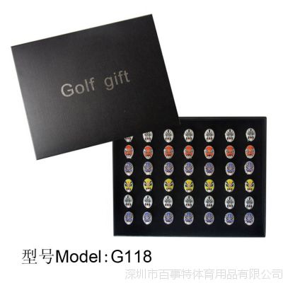 高尔夫礼品 礼品盒 脸谱帽夹礼盒G118