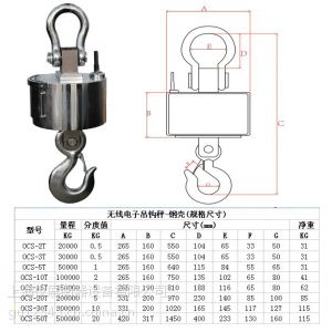 供应【上海吊钩秤厂家】1吨行车秤2吨行吊秤3吨吊磅价格