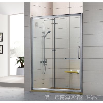 供应安琪诗AY-1101一字型铝合金防爆纳米【淋浴隔断】酒店淋浴隔断批发