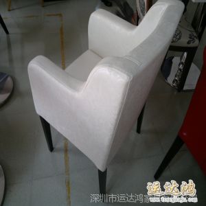供应深圳厂家定制各种材质各场所沙发椅、专业定做供应餐厅軟包皮艺布艺沙发单人椅