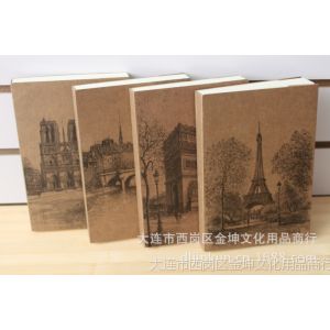 供應(yīng)聯(lián)華 A5-128頁(yè)白頁(yè)裸裝本(懷舊版浪漫之都)/速寫本 4款