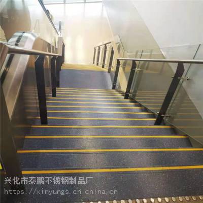 泰鹏 生产不锈钢栏杆不锈钢楼梯扶手 楼梯两侧安全不锈钢栏杆