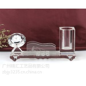 供应广州办公文具礼品，水晶办公纪念品，笔筒纪念品，名片夹礼品