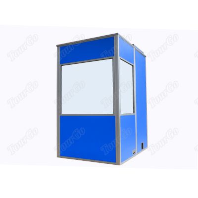 途格TourGo 蓝色单人间可拆装式会议译员房，带航空箱