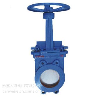 HTZ73X-10铸铁刀形闸阀