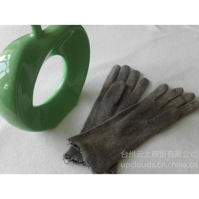 供应***羊绒（粗纱）针织皮手套内里 女式冬季保暖手套