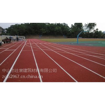 广东标准400米塑胶跑道运动场工程设计 运动跑道施工