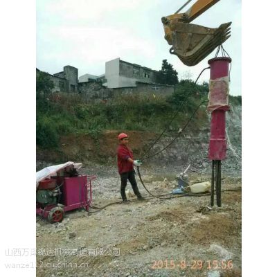 重庆四川无爆破开挖石头施工方案