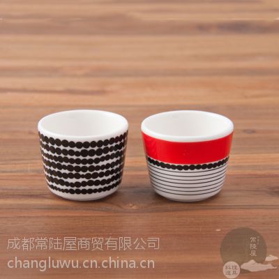 常陆屋日本进口marimekko Rasymatto蛋杯 2只装 鸡蛋杯