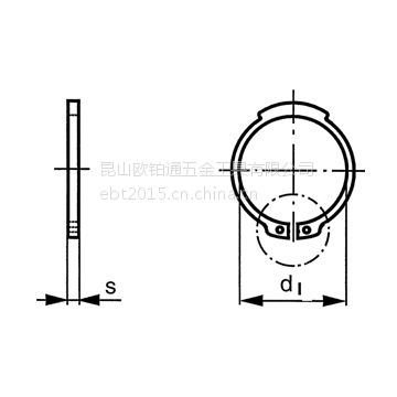 轴用挡圈 External retaining rings