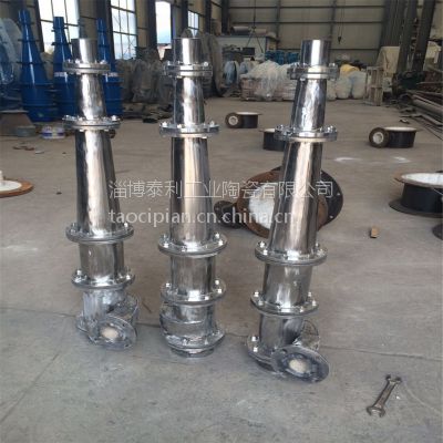 淄博泰利公司供应不锈钢100型陶瓷水力旋流器，旋流器组