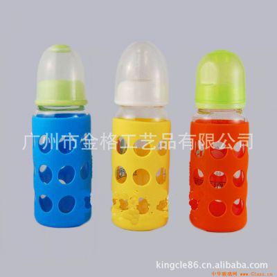 供应防爆玻璃奶瓶 晶钻玻璃奶瓶 高硼硅玻璃奶瓶