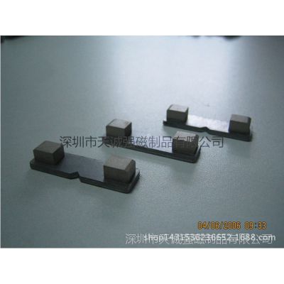 磁铁生产厂家铝镍钴 钐钴耐高温PVC隐形压膜磁铁厂家