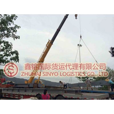 上海到澳门工程材料运输 建筑材料运不停