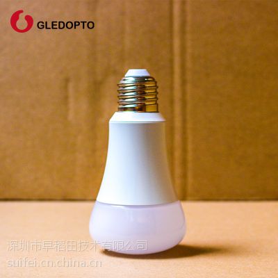 蓝牙智能七彩调光球泡 手机APP控制LED灯泡 6W 睡眠模式 LED灯