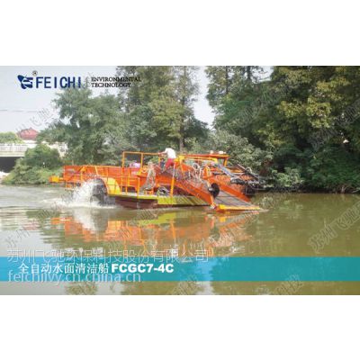河道保洁船-清理水面垃圾