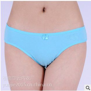 厂家直销全棉女士内裤 性感比基尼女式内裤 外贸原单女士内裤