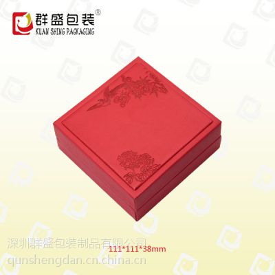 深圳厂家 方形直角红色纸质盒 精美时尚礼品盒 LOH-113