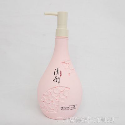 塑料 新款PE塑料瓶葫芦型洗发水瓶750ML ***沐浴瓶 颜色可定制