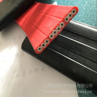 标柔移动电梯随行纯铜扁电缆48X0.75生产厂家