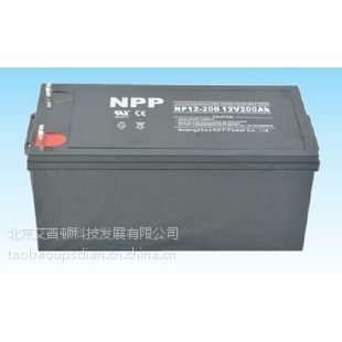 耐普蓄电池NP200-12 NPP 12V200AH蓄电池 太阳能路灯光伏发电电瓶