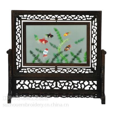 ӦDouble-sided silk embroidery screen home decor