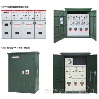 供应12kV/24kV 630A 户外环网柜 / 分支箱