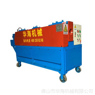 排栅管调直机 高效排栅管除锈机厂家钢管调直机