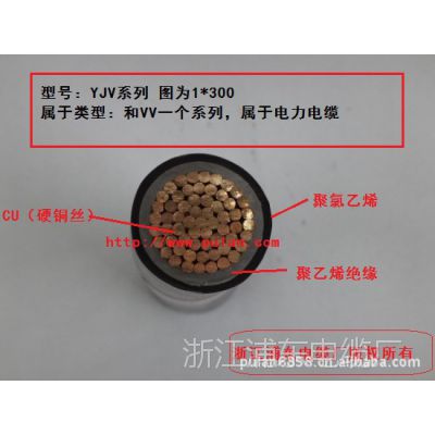 0.6/1kv 低压vv电力电缆 规格1*10 专业定制国标企标 工厂直销