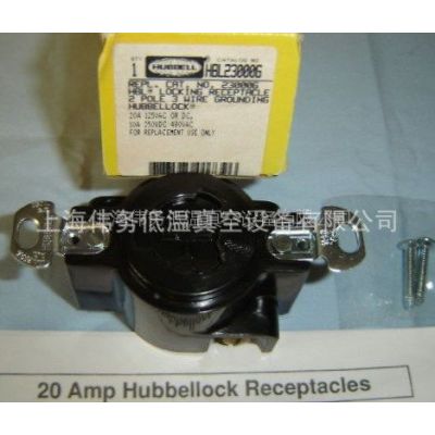 供应Hubbell HBL23000G Hubbellock Receptacle 20A