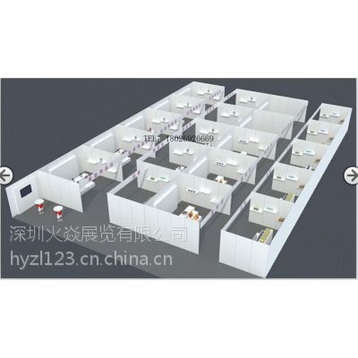 深圳标准展位搭建 展板批发 标滩主场搭建