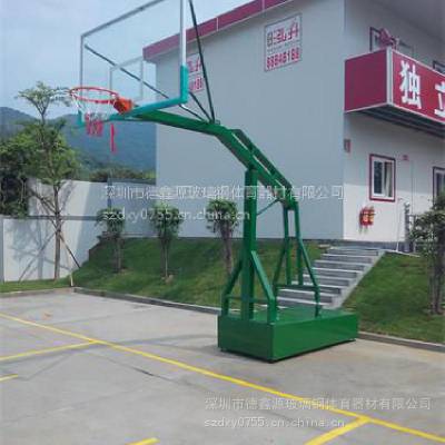 龙岗标准篮球架安装室外移动式单臂式固定篮球架款式多质量可靠