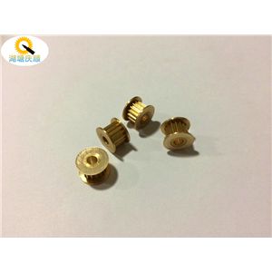 江苏机加工厂 小带轮加工 齿形带轮 微型电机皮带轮