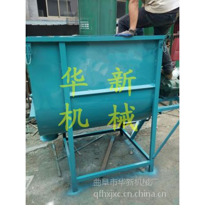华新订做养殖饲料加工设备 鸡饲料混合搅拌机厂家直销
