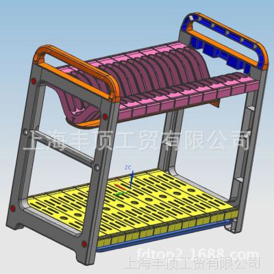 塑料制品三维图设计开模加工制作精密塑料模注塑加工注射成型模