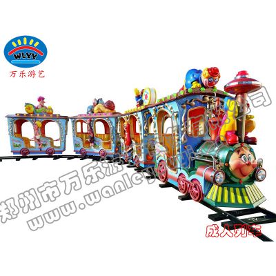马戏小火车儿童喜爱的轨道类新型***公园广场游乐设备
